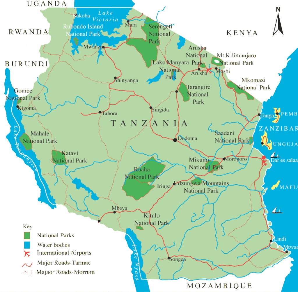 13 Days Tanzania Bush to Beach Safari